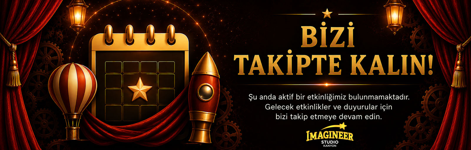 Imagineer Studio sahne ve oturma alanı